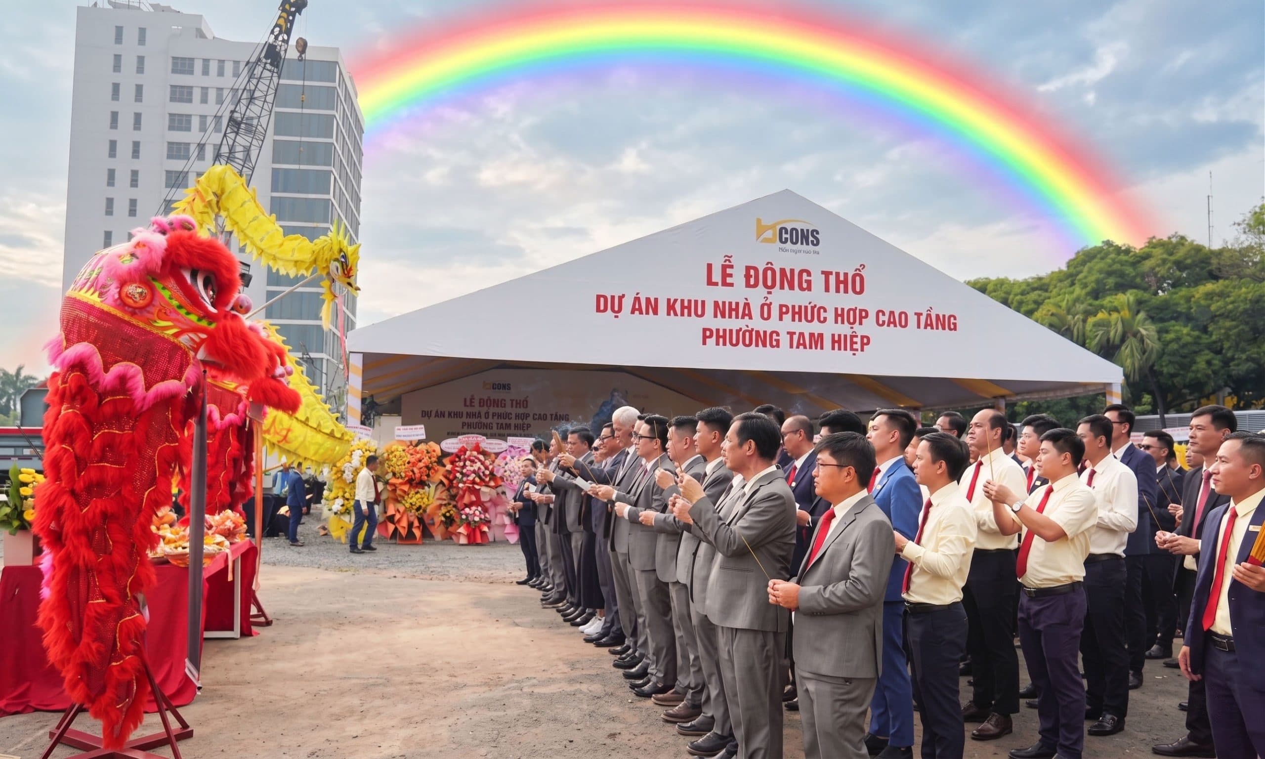 Tiến độ thực tế Bcons Central Park 2
